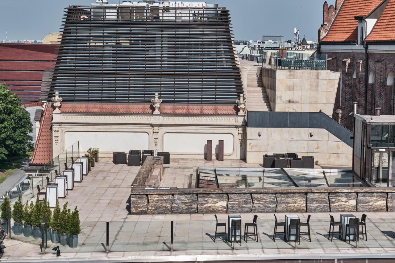 Hotel Monopol Breslávia Exterior foto The rooftop terrace